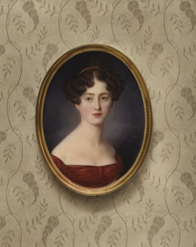 Portret Babette Horschelt, z domu Eckner autorstwa Joseph Heigel