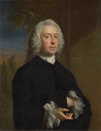 Nieznany mężczyzna w czerni autorstwa Joseph Highmore