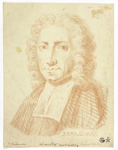 Samuel Clarke autorstwa Joseph Highmore