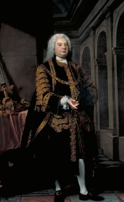 „Sir John Barnard, burmistrz 1737”, 1738 r autorstwa Joseph Highmore
