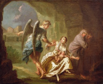 Anioł Miłosierdzia, ok.1746 autorstwa Joseph Highmore