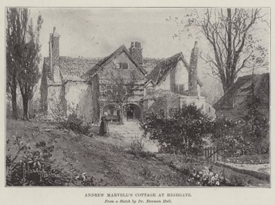Domek Andrew Marvella w Highgate autorstwa Joseph Holland Tringham