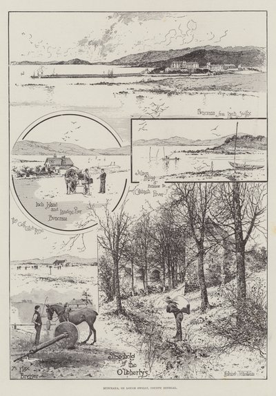 Buncrana, na Lough Swilly, hrabstwo Donegal autorstwa Joseph Holland Tringham
