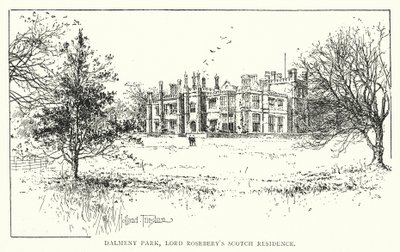 Dalmeny Park, szkocka rezydencja lorda Rosebery