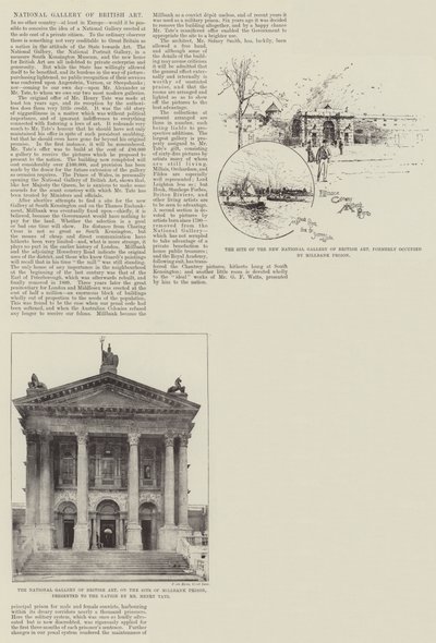Narodowa Galeria Sztuki Brytyjskiej autorstwa Joseph Holland Tringham