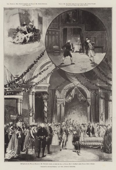 Czarodziejka Nelsona, w Avenue Theatre autorstwa Joseph Holland Tringham