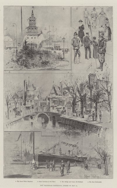 Wystawa w Amsterdamie, otwarta 11 maja autorstwa Joseph Holland Tringham