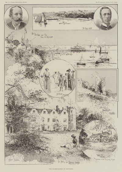 Inkorporacja Southend autorstwa Joseph Holland Tringham