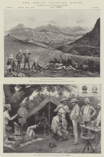Powstanie indyjskiej granicy autorstwa Joseph Holland Tringham