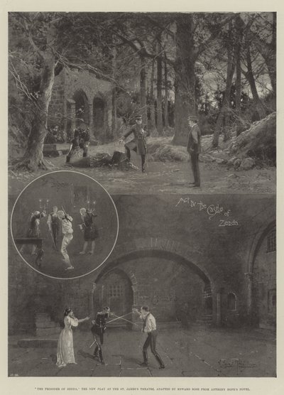 Więzień Zendy, nowa sztuka w St James