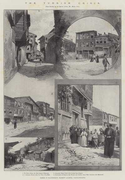 Kryzys turecki autorstwa Joseph Holland Tringham