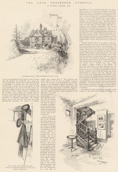 Zmarły profesor Tyndall autorstwa Joseph Holland Tringham