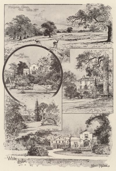Biała Chata autorstwa Joseph Holland Tringham