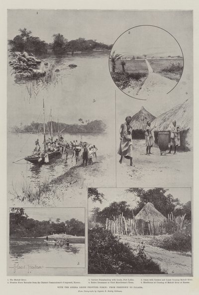 Z Siłami Granicznymi Sierra Leone, od Freetown do Falaba autorstwa Joseph Holland Tringham