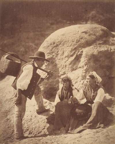 Chłopi z Alto-Douro, 1856. autorstwa Joseph James Forrester