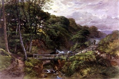 Yorkshire Beck, 1865 autorstwa Joseph John Jenkins