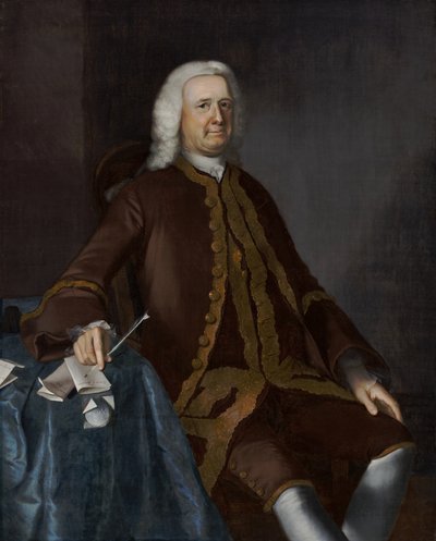 Pułkownik Theodore Atkinson, 1760 autorstwa Joseph Jonathan Blackburn