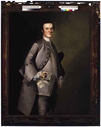 Portret Thomasa Wentwortha, 1761 autorstwa Joseph Jonathan Blackburn