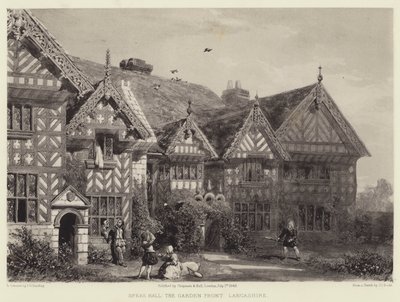 Speke Hall, The Garden Front, Lancashire autorstwa Joseph Josiah Dodd