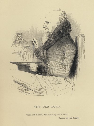 Kenny Meadows: Stary Lord (rycina) autorstwa Joseph Kenny (after) Meadows