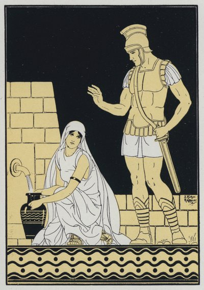 Opowieść o westalce i ugaszonym ogniu autorstwa Joseph Kuhn Regnier