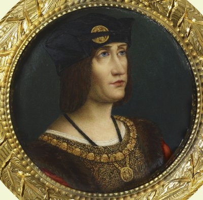 Portret Ludwika XII, króla Francji 1498-1515 autorstwa Joseph Lee