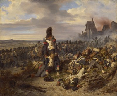 Scena bitewna, ok. 1825 autorstwa Joseph Louis Hippolyte Bellange