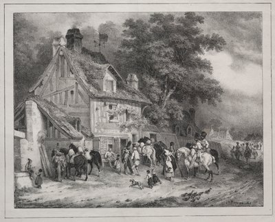 Pamiątka Normandii autorstwa Joseph Louis Hippolyte Bellange