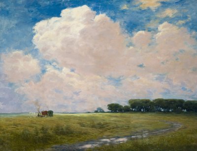 Cygańskie obozowisko na Curragh autorstwa Joseph Malachy Kavanagh