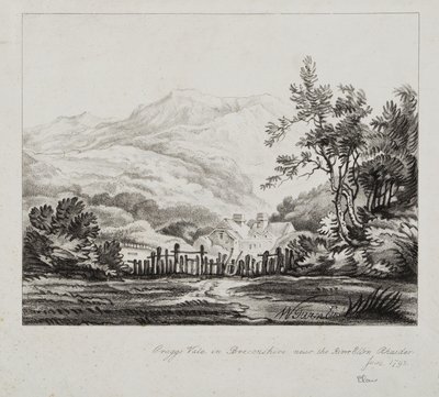 Vale of Elan autorstwa Joseph Mallord William (after) Turner