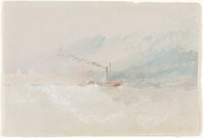 Łódź pocztowa u wybrzeży Dover autorstwa Joseph Mallord William Turner