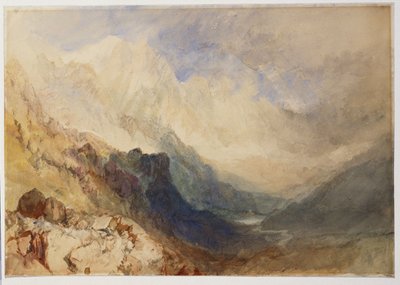 Scena w Dolinie Aosty autorstwa Joseph Mallord William Turner