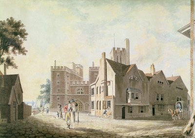 Widok Pałacu Arcybiskupiego, Lambeth autorstwa Joseph Mallord William Turner