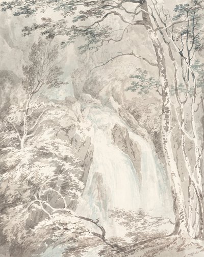 Wodospad autorstwa Joseph Mallord William Turner