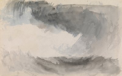 Burza na morzu autorstwa Joseph Mallord William Turner