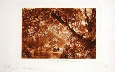 Aesacus und Hesperie autorstwa Joseph Mallord William Turner