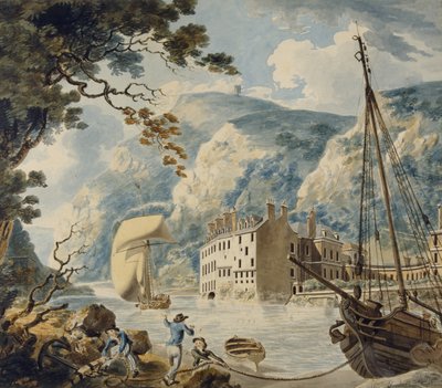 Wąwóz Avon i Bristol Hotwell autorstwa Joseph Mallord William Turner