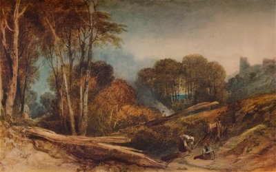 Zamek Beeston, Cheshire, c1839, 1938 autorstwa Joseph Mallord William Turner