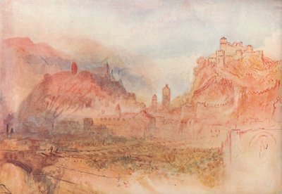Bellinzona: Z południa, 1909 autorstwa Joseph Mallord William Turner