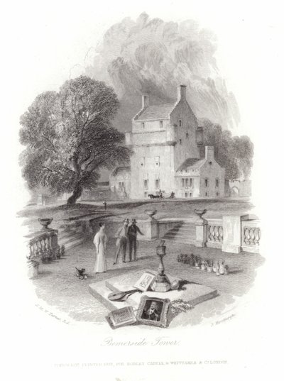 Wieża Bemersyde autorstwa Joseph Mallord William Turner