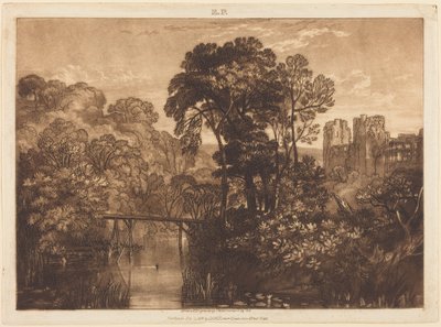 Zamek Berry Pomeroy autorstwa Joseph Mallord William Turner