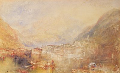 Brunnen z Jeziora Czterech Kantonów, 1845 autorstwa Joseph Mallord William Turner