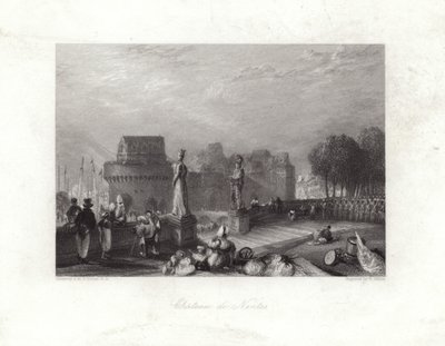 Zamek Nantes autorstwa Joseph Mallord William Turner