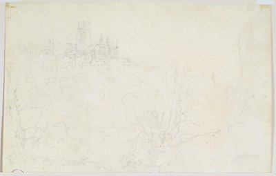 Durham, ok. 1801 (ołówek na papierze) autorstwa Joseph Mallord William Turner