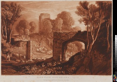 Wschodnia Brama Winchelsea, Sussex autorstwa Joseph Mallord William Turner