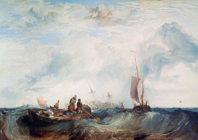 Wejście do Mozy..., c1819 autorstwa Joseph Mallord William Turner