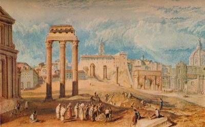 Forum Romanum, 1818, 1938 autorstwa Joseph Mallord William Turner