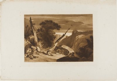 Z Królowej wróżek Spensera, płyta 36 z Liber Studiorum autorstwa Joseph Mallord William Turner