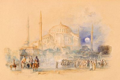 Hagia Sofia autorstwa Joseph Mallord William Turner