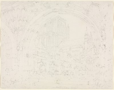Katedra w Hereford autorstwa Joseph Mallord William Turner